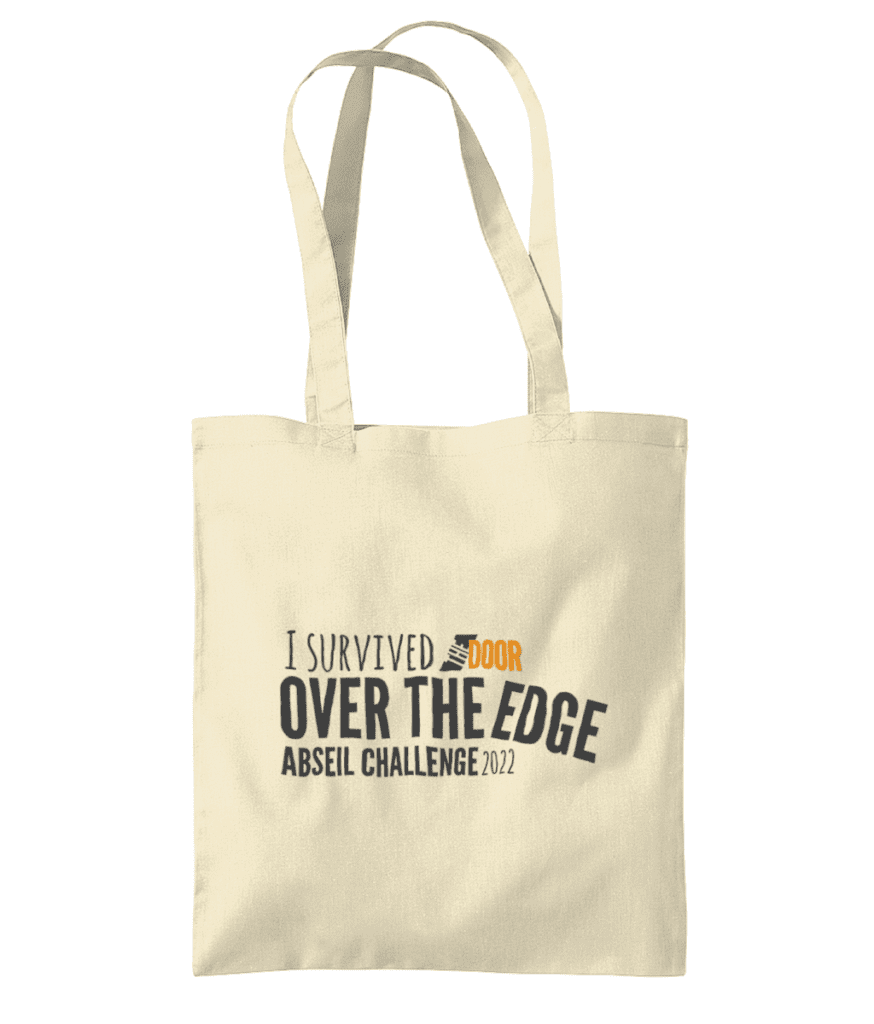 I Survived Over the Edge Abseil Tote Bag
